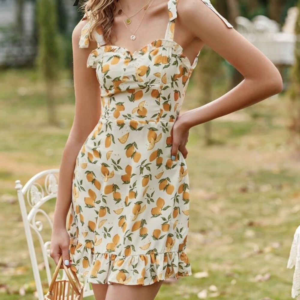Lemon Cami Dress